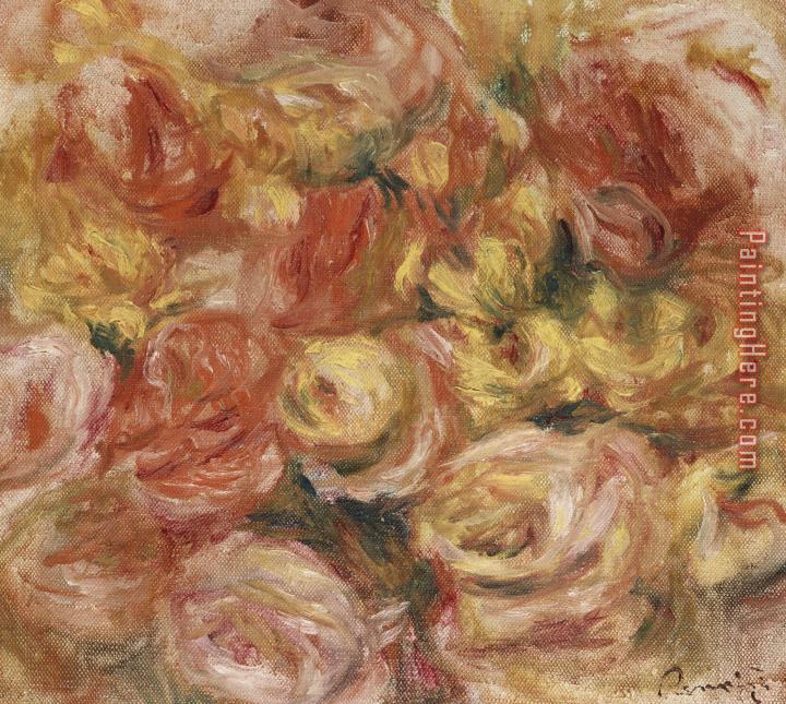 Pierre Auguste Renoir Flower Sketch